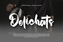 Delichatz - Bold Brush Script