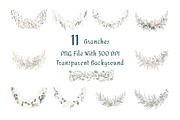 Baby's Breath Watercolor Clipart, a Decorative Illustration by ForhadGFX (Thumbnail 11 of 14)