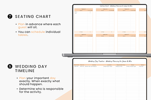 Wedding Planner Bundle Spreadsheet