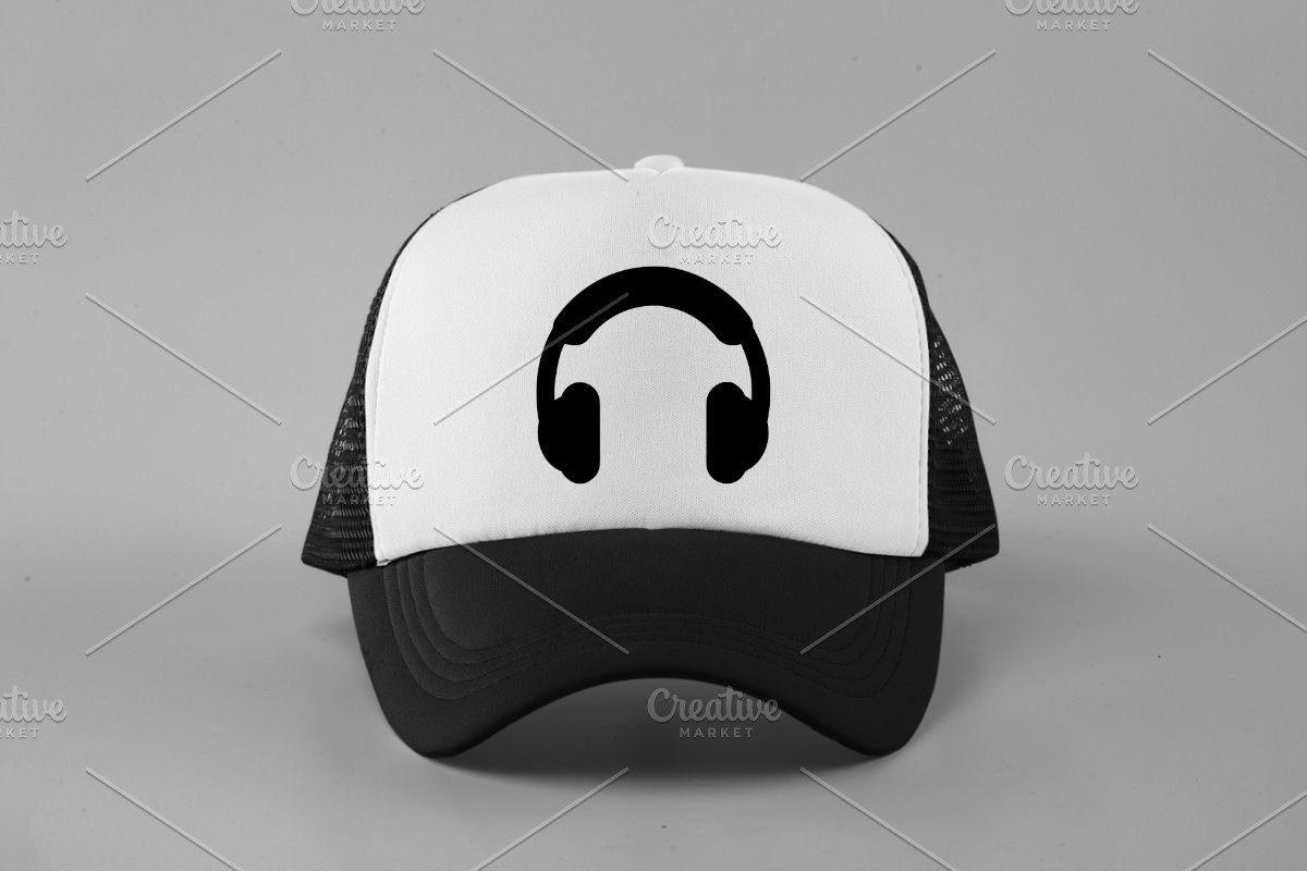 Headphone Silhouette SVG, a Technology Illustration by newminddesign (Photo 3 of 10)