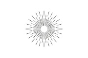 Sunburst Rays Vector Bundle Bundle, an Illustration by yasushie (Thumbnail 2 of 31)
