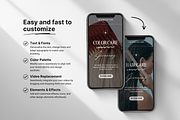 100 Hairstylist Reels Templates, a Social Media Template by DigiPax (Thumbnail 6 of 10)