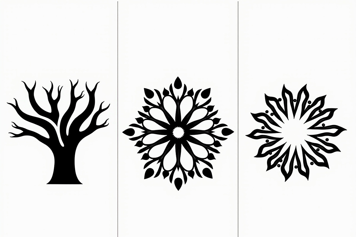 Decorative Tree Floral Nature Tile, a Decorative Illustration by Artivon (Photo 13 of 23)