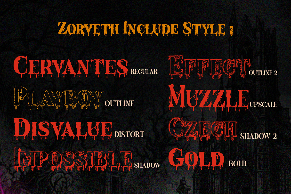 Zorveth, a Blackletter Font by Compaq_Creative (Photo 4 of 10)