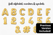Gold Foil Balloon Pack, an Object Graphic by Bold Leap Creative (Thumbnail 8 of 9)