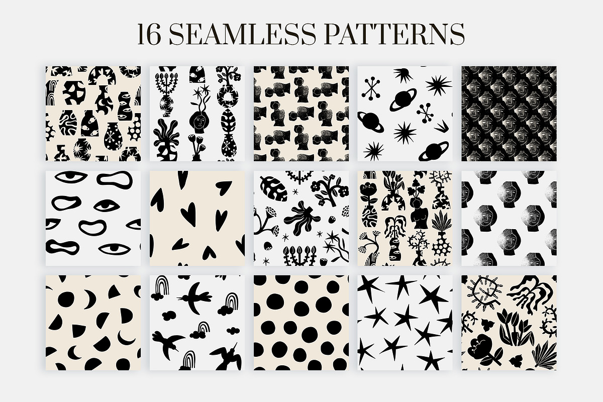 GRUNGE VASES&FLOWERS SILHOUETTES, an Object Graphic by Creativemaker (Photo 4 of 14)