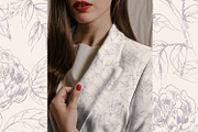 Sketched Peonies, a Pattern Graphic by MalyskaStudio (Thumbnail 16 of 16)