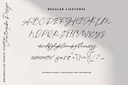 Bourdeilles France Script Font, a Script Font by Creativeqube Design (Thumbnail 15 of 16)