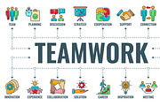 Partnership and Business Teamwork, a Person Illustration by TAlex (Thumbnail 5 of 6)