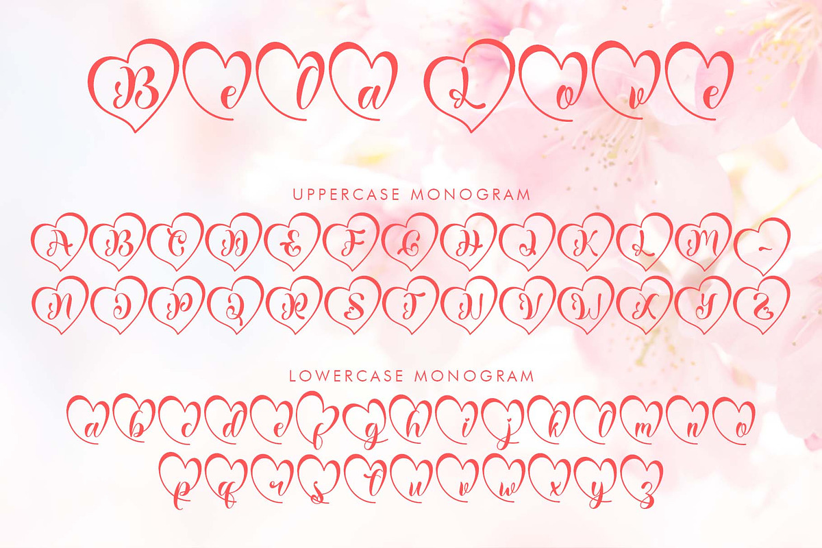 Bela Love, a Handwritten Font by Yoga Letter (Photo 7 of 7)