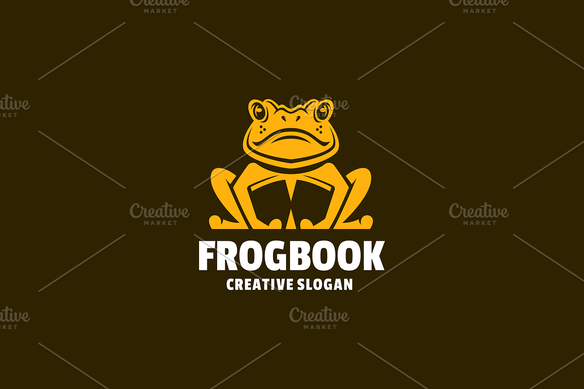 Frog Education Logo Template, a Branding & Logo Template by EndR_ID (Photo 1 of 3)