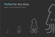 64 Food Icons, an Icon by WORAKAMON Design Studio (Thumbnail 6 of 8)