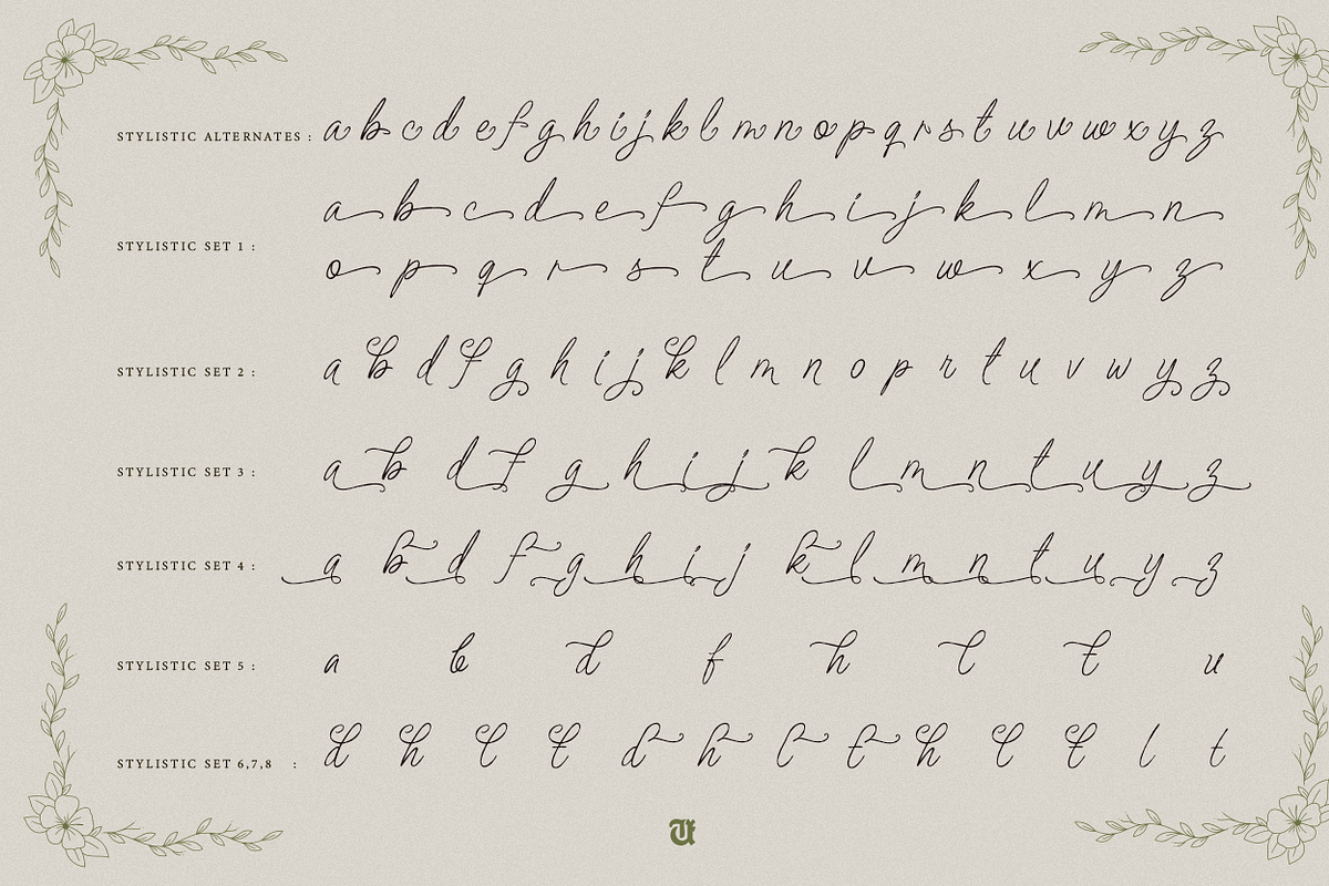 UT Nikahan Script -  Updated Version, a Script Font by Universitype (Photo 12 of 12)