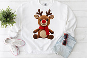 Crochet Yarn Christmas PNG Bundle, an Illustration by Craft Nest (Thumbnail 4 of 6)