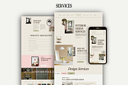 Interior Designer Website Showit, a Squarespace Template by Warmsoulgallery (Thumbnail 3 of 16)