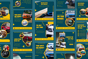 Car Rental Social Media Post, a Social Media Template by BoontenStudio (Thumbnail 3 of 7)