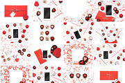 Valentine's Day Photo Bundle, a Books & Magazine Mockup by KateAedon (Thumbnail 2 of 3)