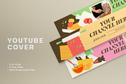 Cooking Class YouTube Cover, a Social Media Template by graphicook (Thumbnail 1 of 3)