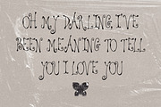 Lightest Little Lie Curly Display, a Handwritten Font by The October Creative (Thumbnail 6 of 8)