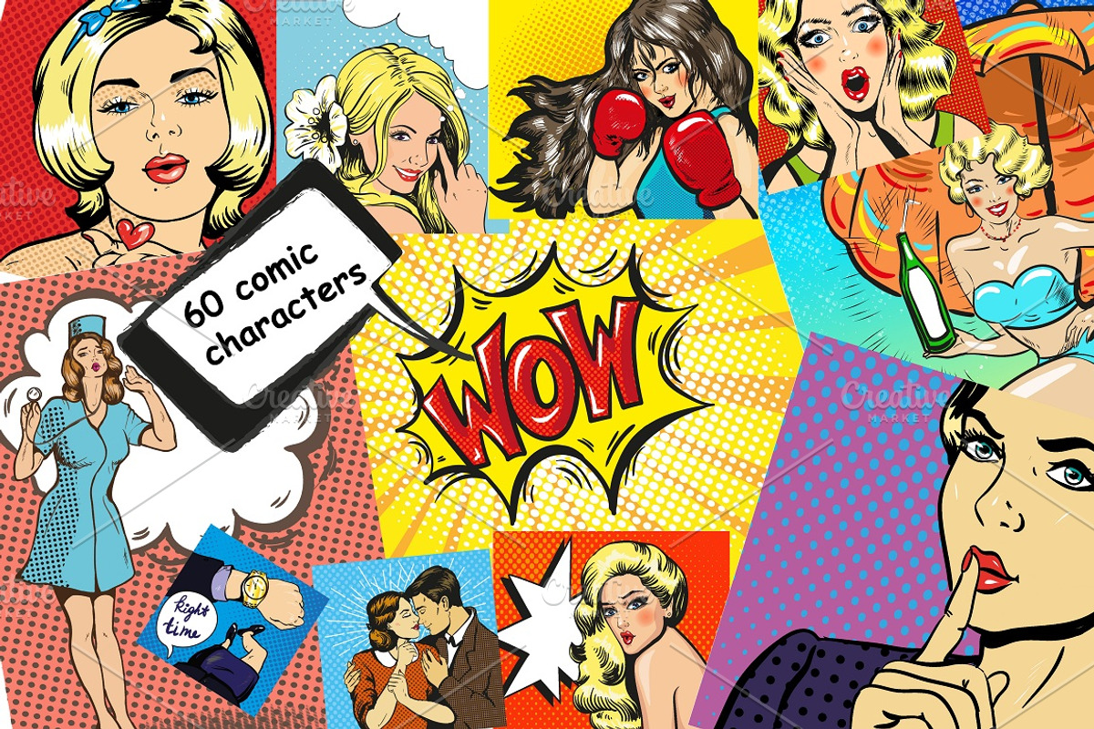Big comic posters collection, an Illustration by Sketchy Art