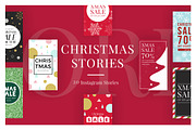 100 Christmas Instagram Stories, a Social Media Template by MinimalStudioCo (Thumbnail 3 of 20)