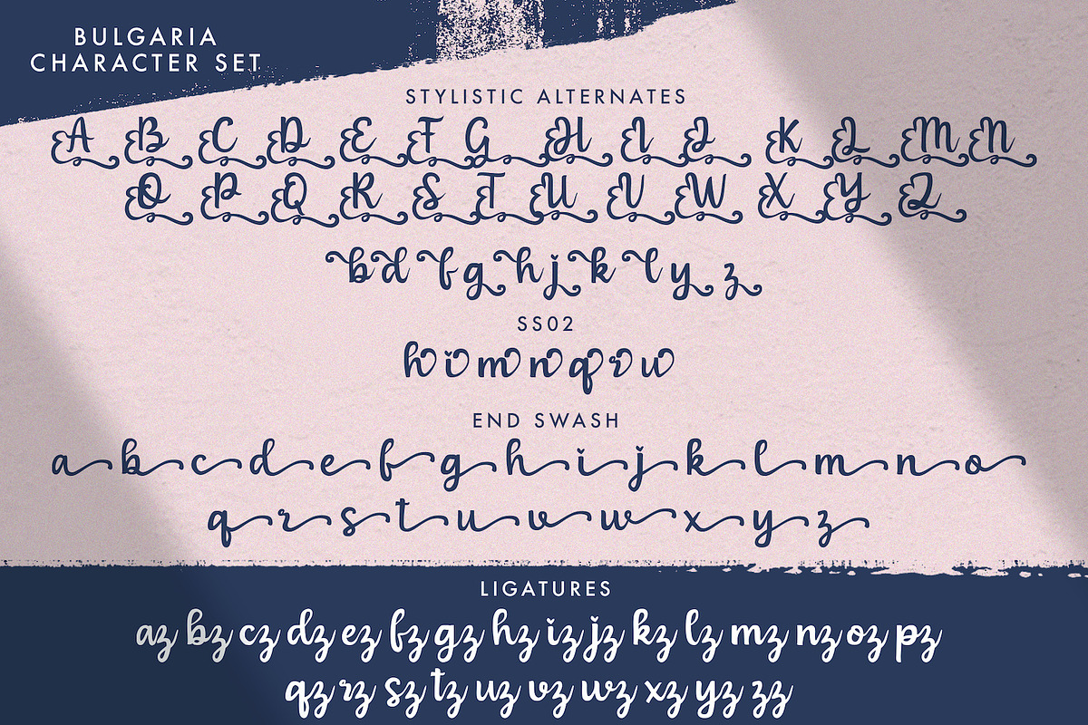 Bulgaria - Modern Calligraphy Font, a Script Font by StringLabs (Photo 12 of 13)