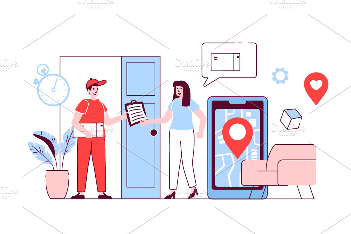 Flat Line Web Illustrations, a Templates & Theme by alexdndz (Photo 12 of 25)