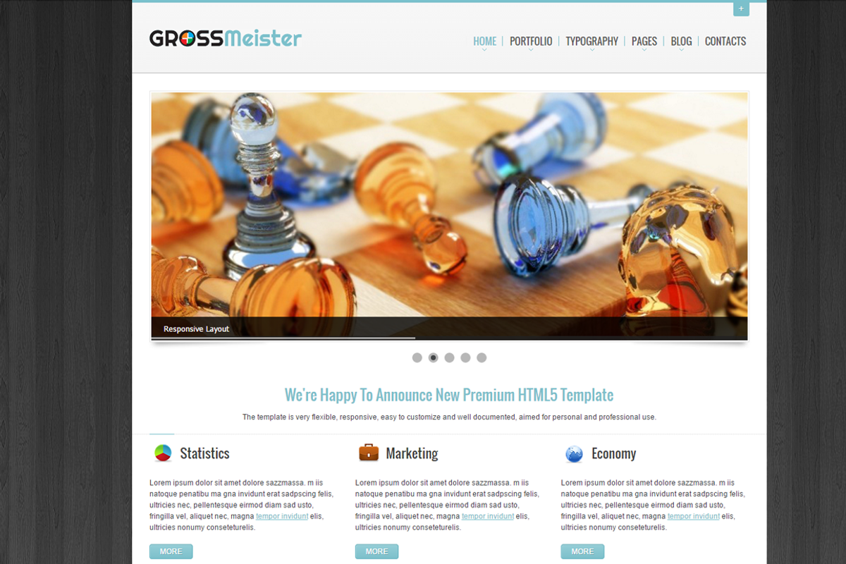 GrossMeister HTML Template, a Websites & App Template by cwsthemes