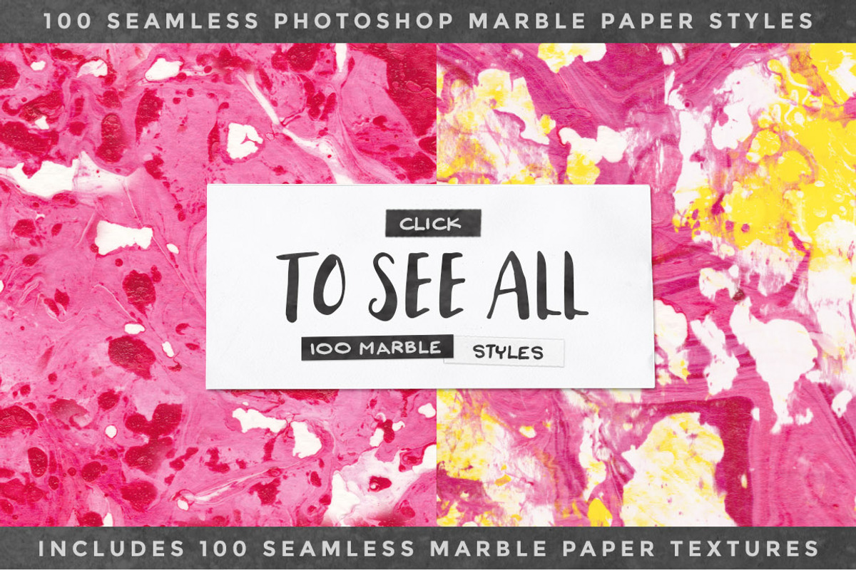 100 PS Marble Paper Layer Styles! preview 3