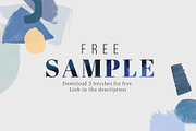 SPLINTERS Procreate Photoshop Stamps, a Brush Add-On by Struvictory.art (Thumbnail 6 of 7)