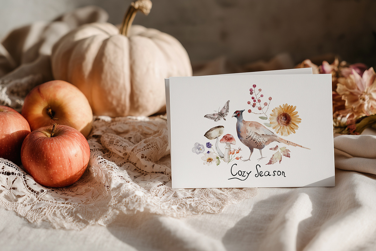 Cozy Season Watercolor Set, an Object Graphic by Watercolor_Ma (Photo 2 of 8)
