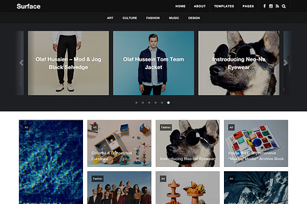 Transcend - Modern Portfolio Theme, a WordPress Template by Phase Themes