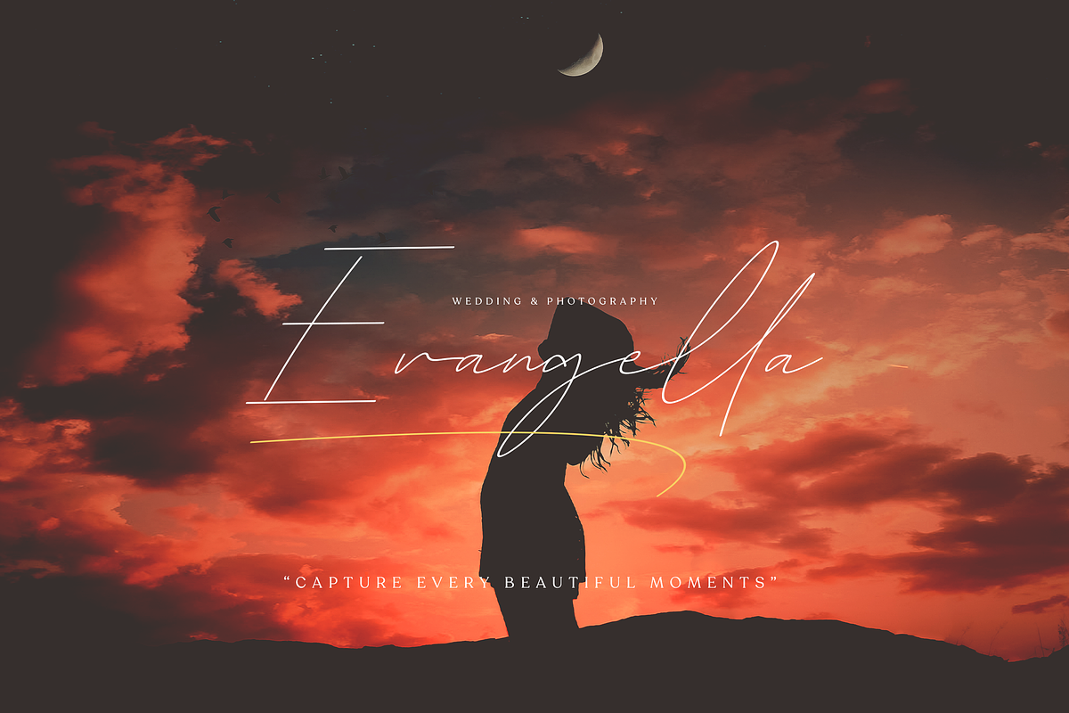 Thrainly Sellier, a Script Font by Namara Creative Studio (Photo 3 of 6)