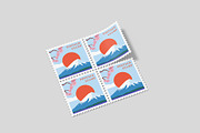 Square Postage Stamp Mockup Bundles, a Flyer Template by Graphic Aesthetic (Thumbnail 22 of 24)
