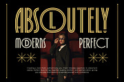 Decola Art Deco Typeface, a Serif Font by alit design (Thumbnail 7 of 15)