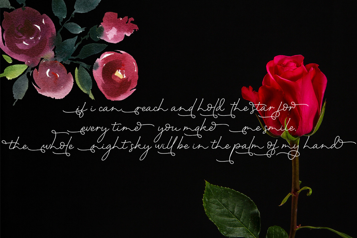 Twenty One, a Script Font by Akifatype. (Photo 6 of 7)