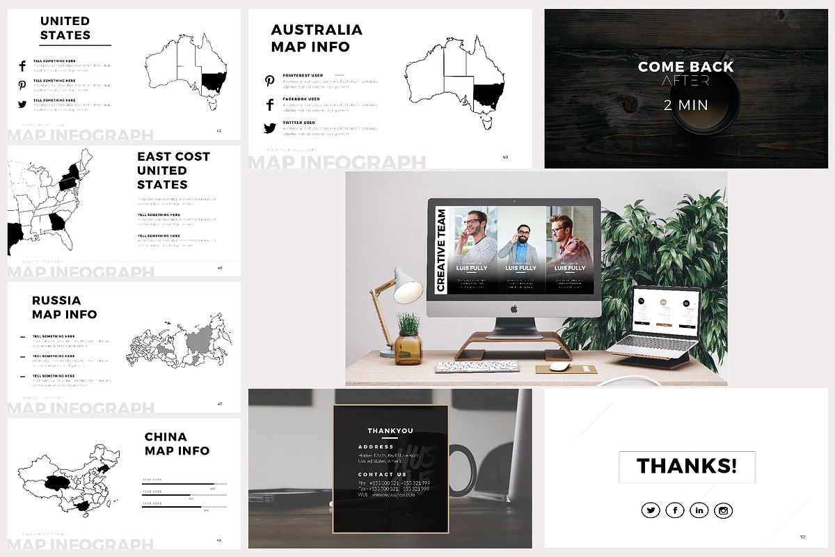 Minimum Powerpoint Template, a Presentation Template by ZAAS (Photo 8 of 8)