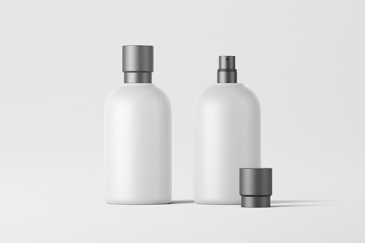Glass Perfume Bottle Mockup, a Product Mockup by zpackcreative (Photo 2 of 4)
