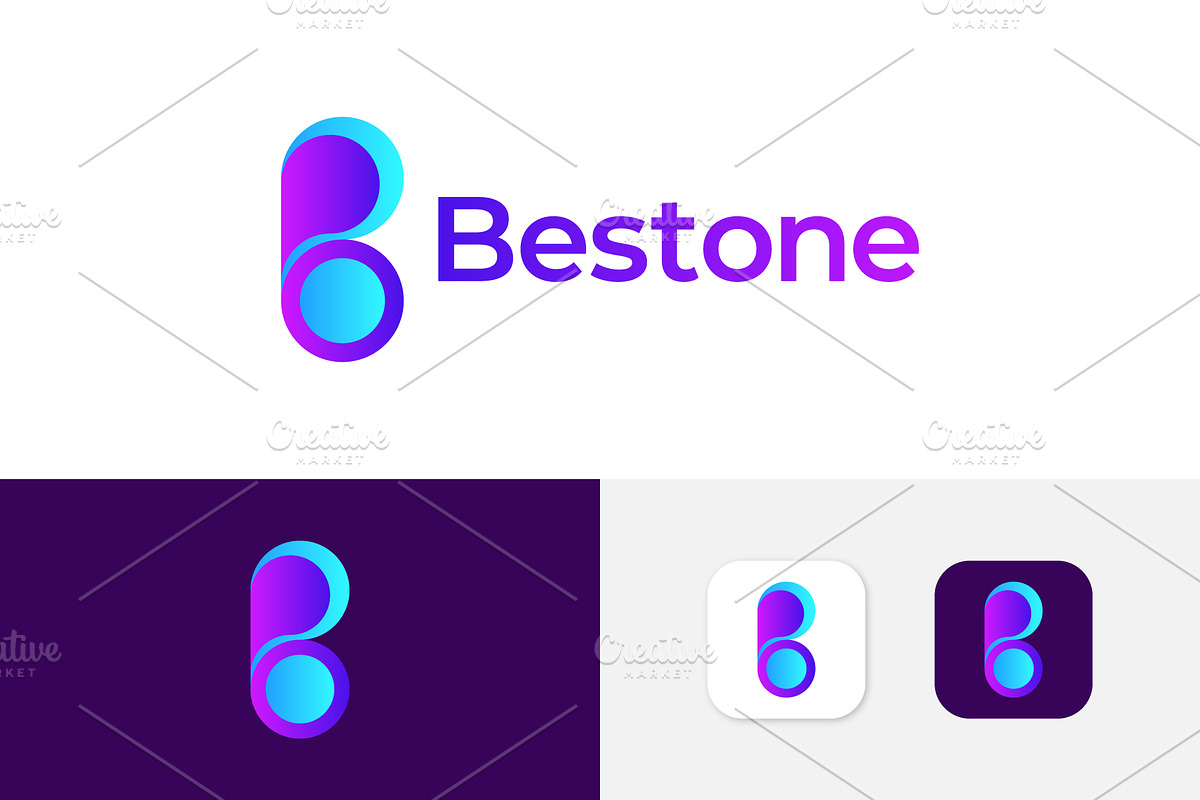 B letter logo, a Branding & Logo Template by Logodesignpond (Photo 1 of 4)