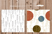 Wildflowers Digital Papers, a Pattern Graphic by Hand drawn Boutique (Thumbnail 3 of 8)