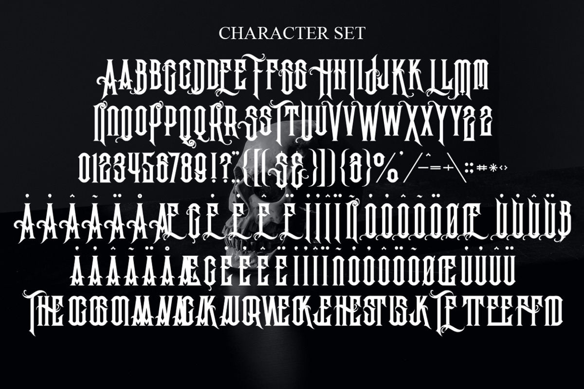 Vanderink, a Font by the-sastra (Photo 2 of 4)