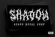 SATRUNS Metal Blackletter Horror, a Blackletter Font by dansdesign (Thumbnail 10 of 18)
