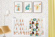 Cute Forest Animals Clipart, an Animal Illustration by PicByKate (Thumbnail 5 of 8)