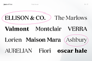 JUST Serif Modern Editorial Typeface, a Serif Font by JUST Creative (Thumbnail 16 of 17)