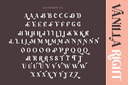 Vanilla Right - Modern Serif Font, a Serif Font by Airotype (Thumbnail 15 of 18)