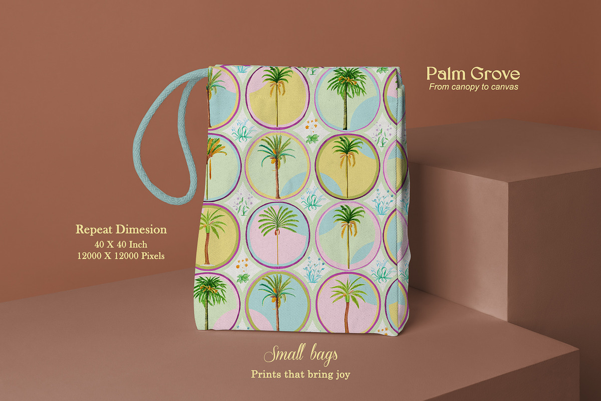 Palm Grove Prints & Patterns, a Pattern Graphic by GND ART STUDIO (Photo 3 of 8)