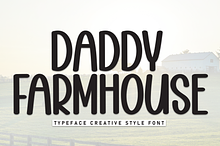 Daddy Farmhouse | Script Font