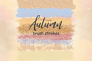 Autumn Brush Strokes, an Object Illustration by GlamArtZhanna (Thumbnail 3 of 3)