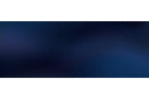 Starry night sky with glowing stars, an Illustration by Frogella
