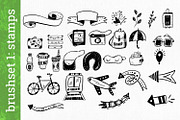 Travel Brush Box for Procreate, a Brush Add-On by Gray Cat Graphics (Thumbnail 4 of 9)